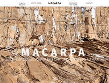 Tablet Screenshot of macarpa.com